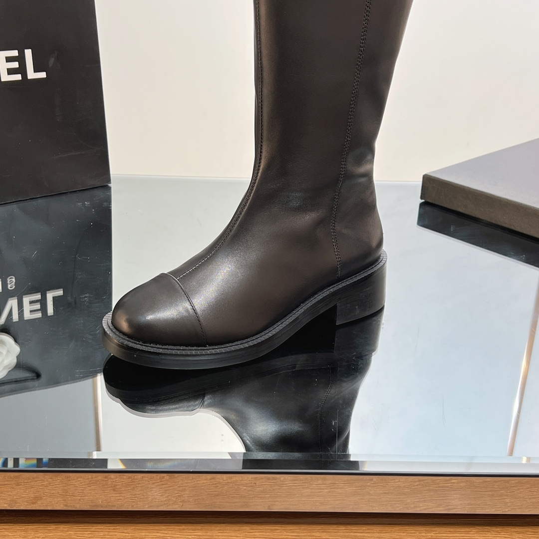 Chanel Women's Fashion Shoes High Boots C92400 - US 4=Euro 35 - View 6