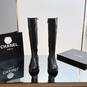 Chanel Women's Fashion Shoes High Boots C92401 - US 4=Euro 35 - View 2