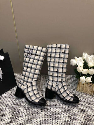 Chanel Women's Fashion Shoes High Boots C92413 - US 4=Euro 35 - View 4