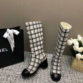 Chanel Women's Fashion Shoes High Boots C92413 - US 4=Euro 35 - View 1