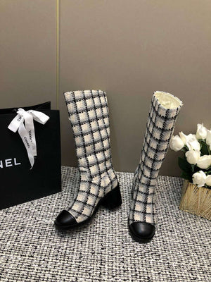 Chanel Women's Fashion Shoes High Boots C92413 - US 4=Euro 35 - View 1