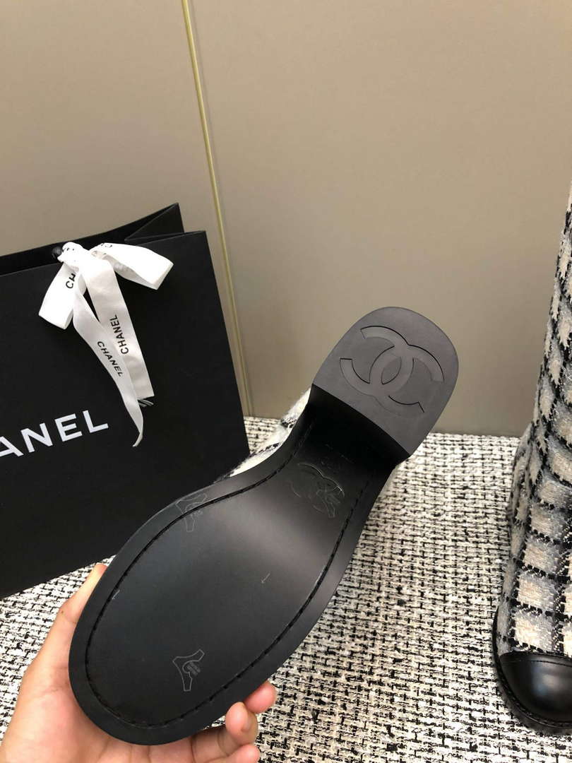 Chanel Women's Fashion Shoes High Boots C92413 - US 4=Euro 35 - View 5