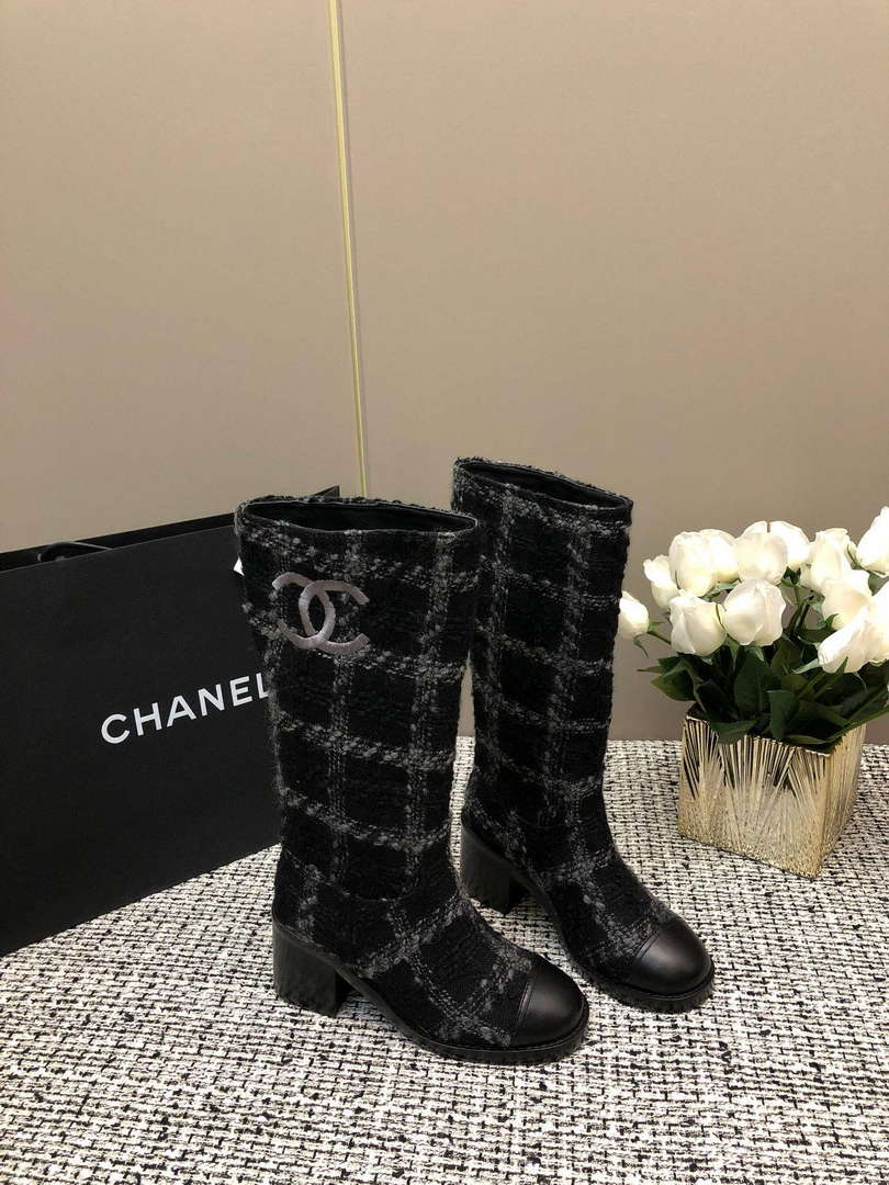 Chanel Women's Fashion Shoes High Boots C92414 - US 4=Euro 35 - View 3