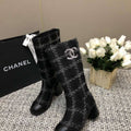 Chanel Women's Fashion Shoes High Boots C92414 - US 4=Euro 35 - View 1