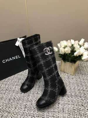 Chanel Women's Fashion Shoes High Boots C92414 - US 4=Euro 35 - View 1