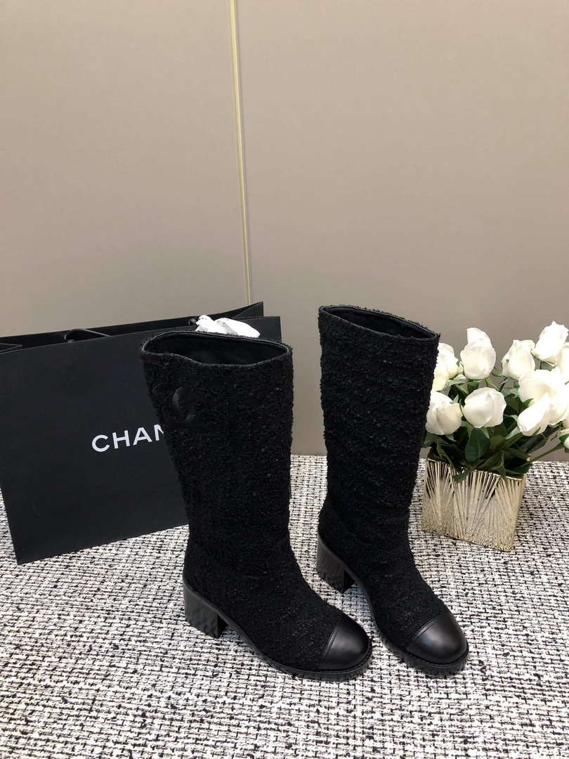 Chanel Women's Fashion Shoes High Boots C92415 - US 4=Euro 35 - View 3