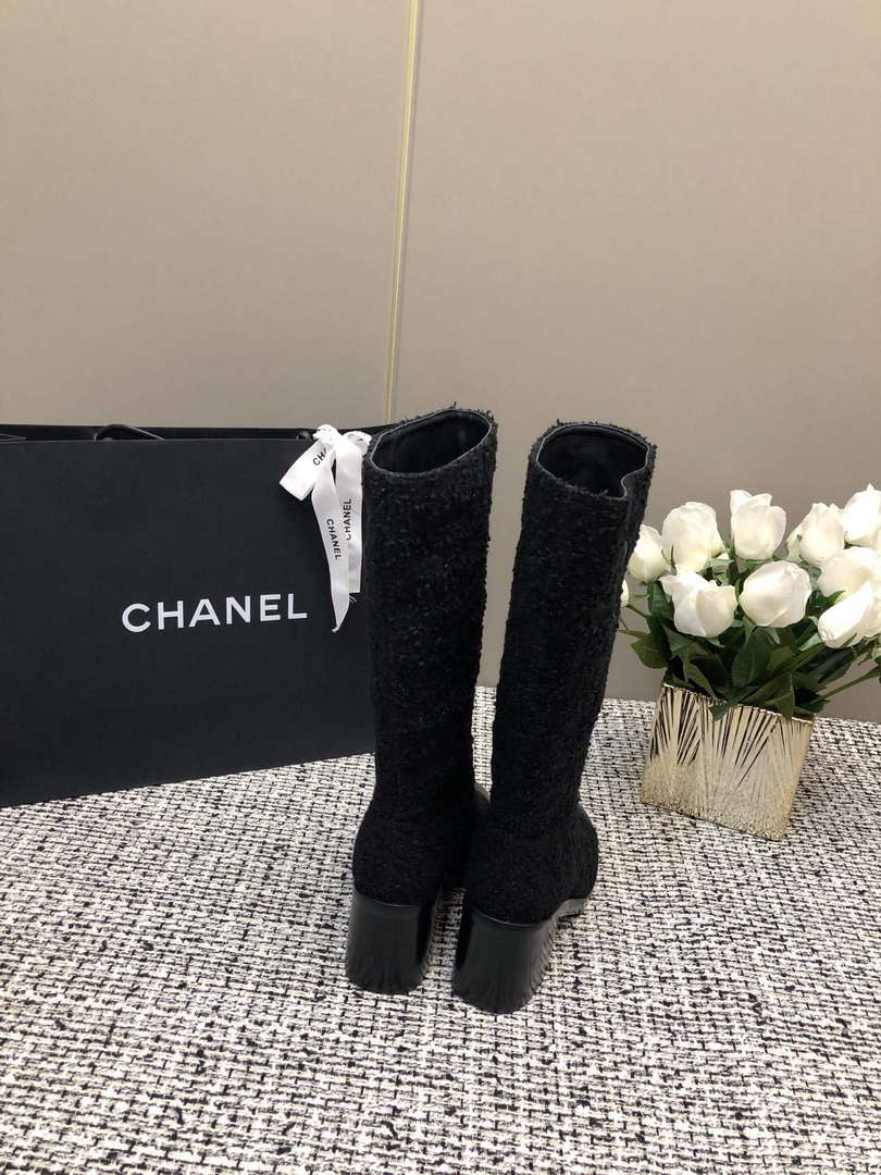 Chanel Women's Fashion Shoes High Boots C92415 - US 4=Euro 35 - View 4
