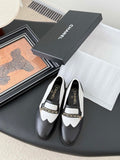 Chanel Women's Fashion Shoes Moccasins Lambskin C93672