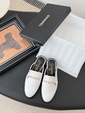 Chanel Women's Fashion Shoes Moccasins Lambskin C93674