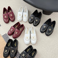 Chanel Women's Fashion Shoes Moccasins Lambskin C93678