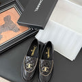 Chanel Women's Fashion Shoes Moccasins Lambskin C93680