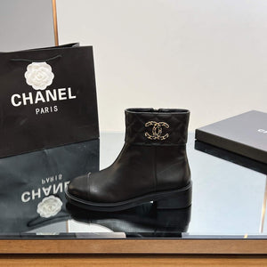 Chanel Women's Fashion Shoes Short Boots C92402 - US 4=Euro 35 - View 5