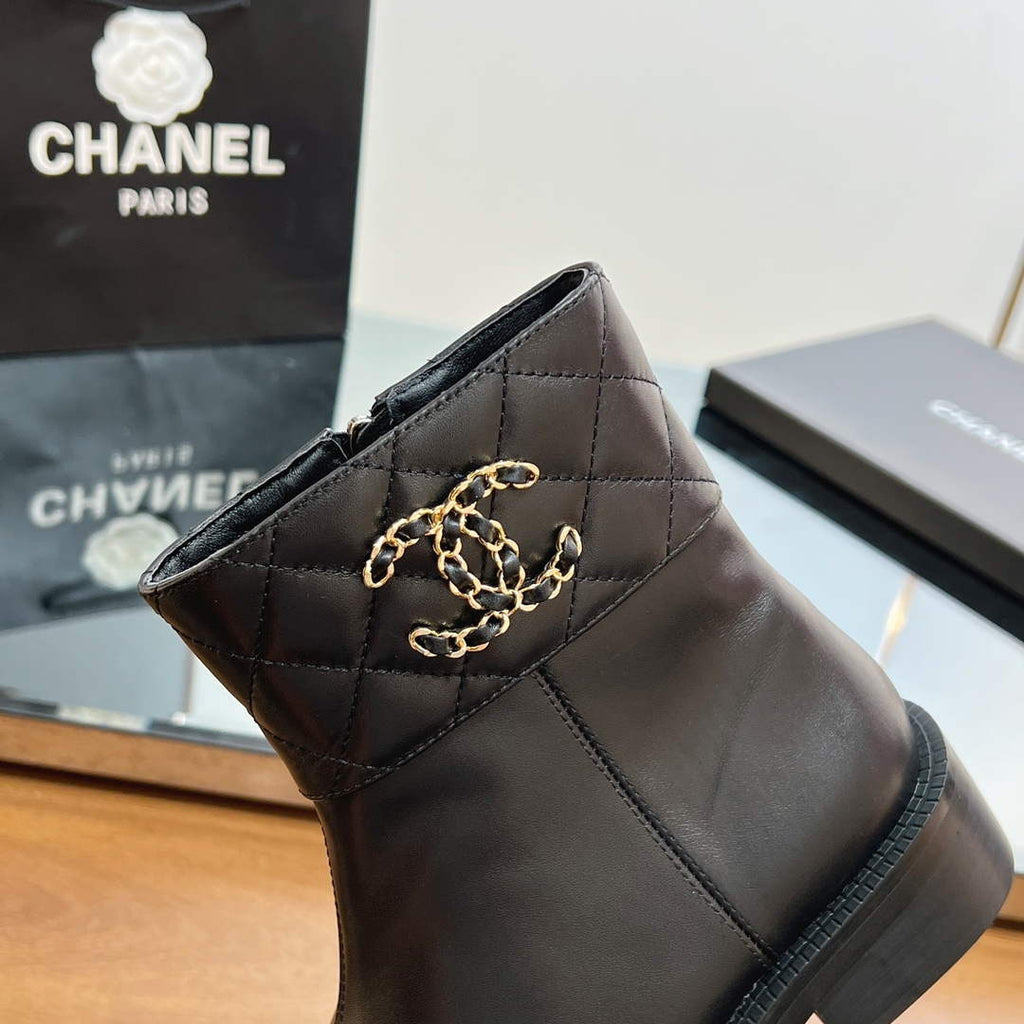 Chanel Women's Fashion Shoes Short Boots C92402