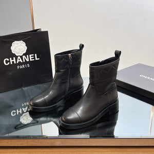 Chanel Women's Fashion Shoes Short Boots C92403 - US 4=Euro 35 - View 1