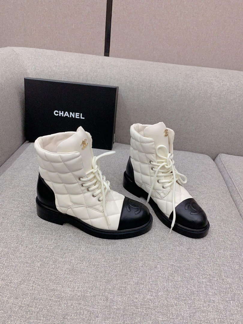 Chanel Women's Fashion Shoes Short Boots C92404