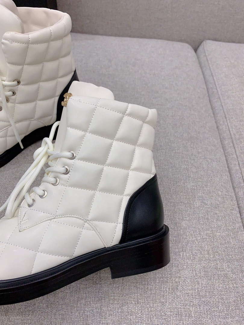 Chanel Women's Fashion Shoes Short Boots C92404 - US 4=Euro 35 - View 7