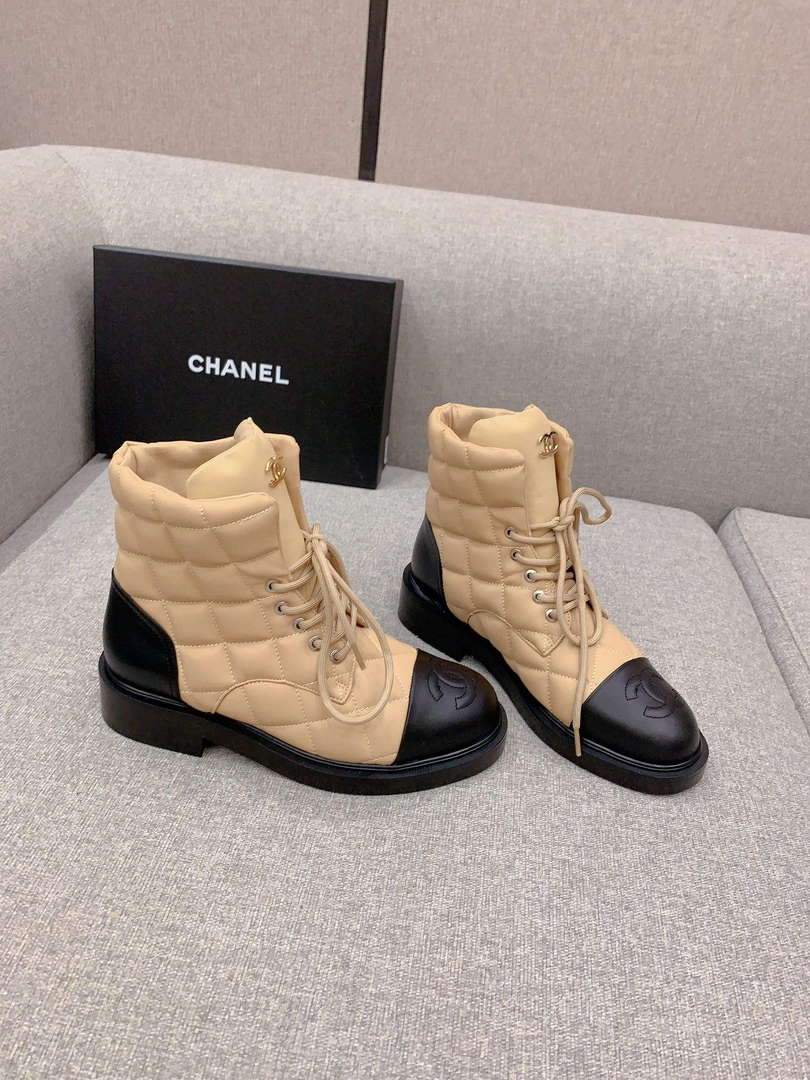 Chanel Women's Fashion Shoes Short Boots C92405 - US 4=Euro 35 - View 2