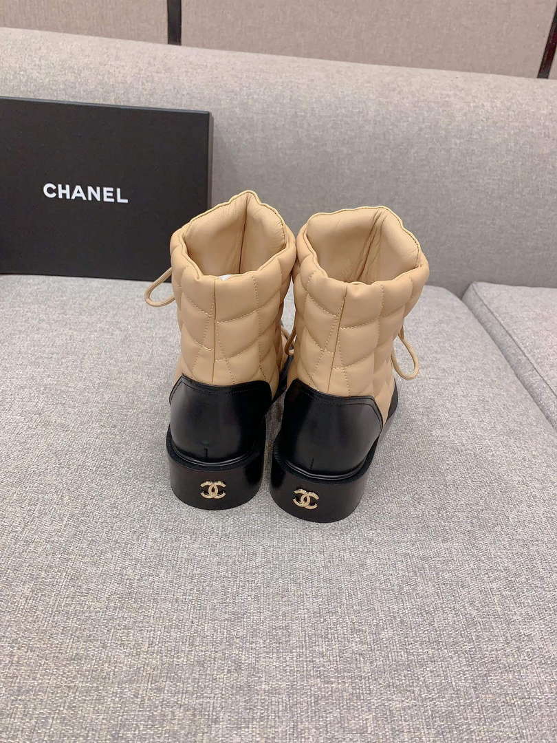 Chanel Women's Fashion Shoes Short Boots C92405 - US 4=Euro 35 - View 4