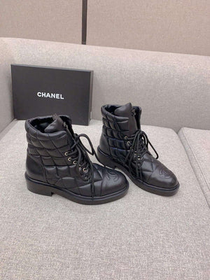 Chanel Women's Fashion Shoes Short Boots C92406 - US 4=Euro 35 - View 2