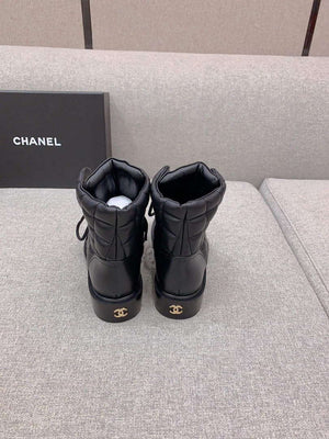 Chanel Women's Fashion Shoes Short Boots C92406 - US 4=Euro 35 - View 4