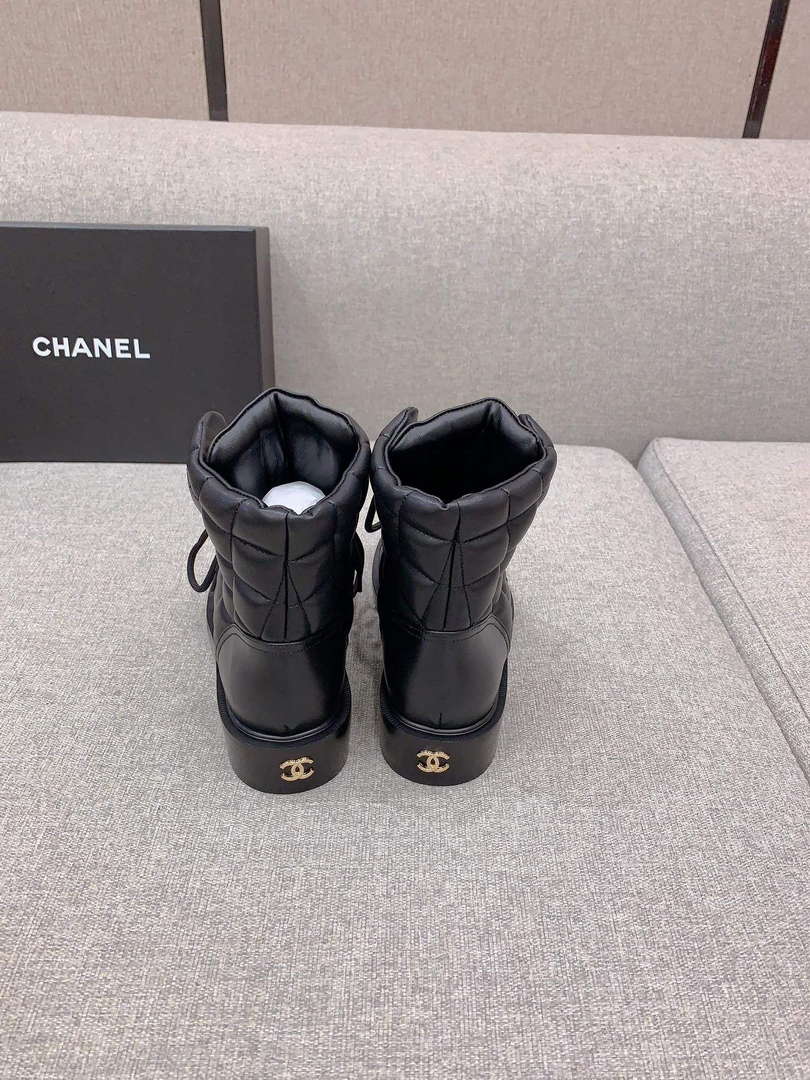 Chanel Women's Fashion Shoes Short Boots C92406