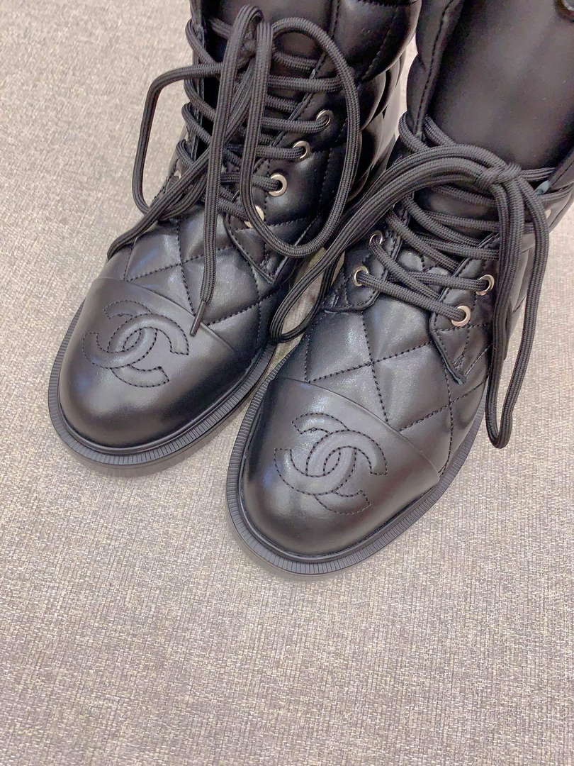 Chanel Women's Fashion Shoes Short Boots C92406 - US 4=Euro 35 - View 5