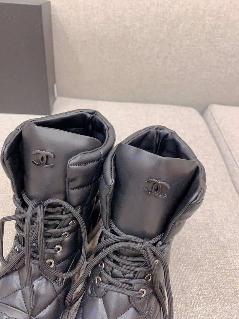 Chanel Women's Fashion Shoes Short Boots C92406