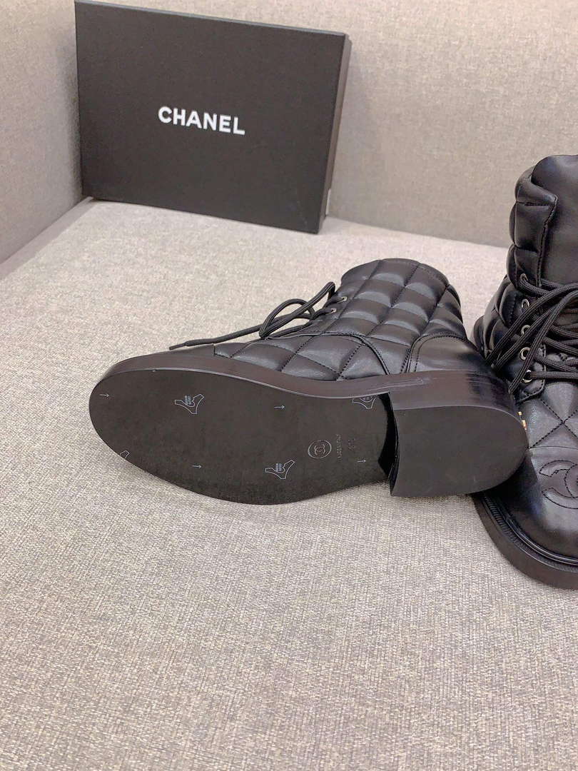 Chanel Women's Fashion Shoes Short Boots C92406