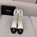 Chanel Women's Fashion Shoes Short Boots C92407 - US 4=Euro 35 - View 1