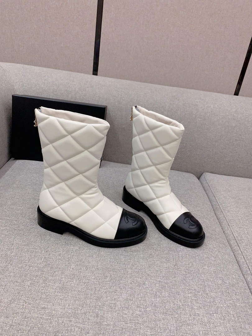 Chanel Women's Fashion Shoes Short Boots C92407 - US 4=Euro 35 - View 2