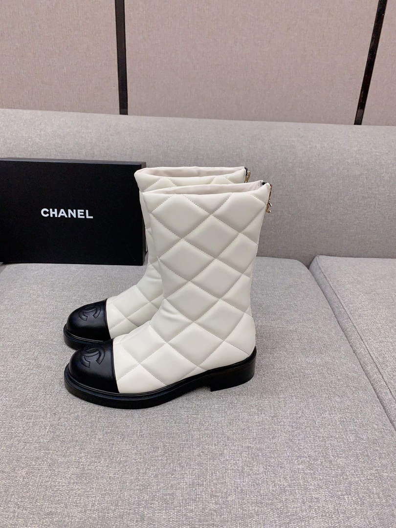Chanel Women's Fashion Shoes Short Boots C92407 - US 4=Euro 35 - View 3
