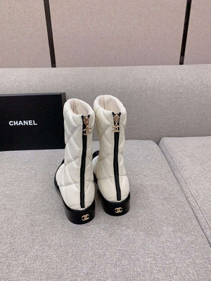 Chanel Women's Fashion Shoes Short Boots C92407 - US 4=Euro 35 - View 4