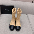 Chanel Women's Fashion Shoes Short Boots C92408 - US 4=Euro 35 - View 1