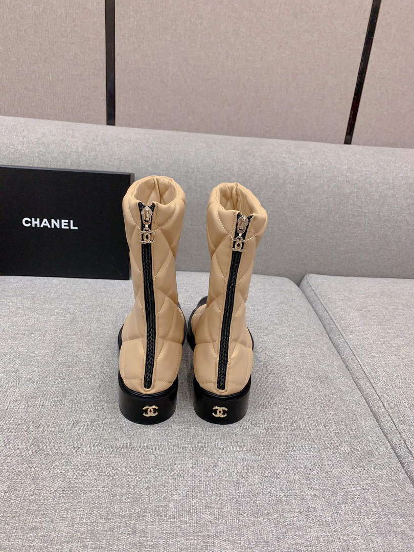 Chanel Women's Fashion Shoes Short Boots C92408