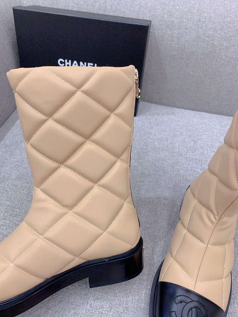Chanel Women's Fashion Shoes Short Boots C92408