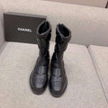 Chanel Women's Fashion Shoes Short Boots C92409 - US 4=Euro 35 - View 1