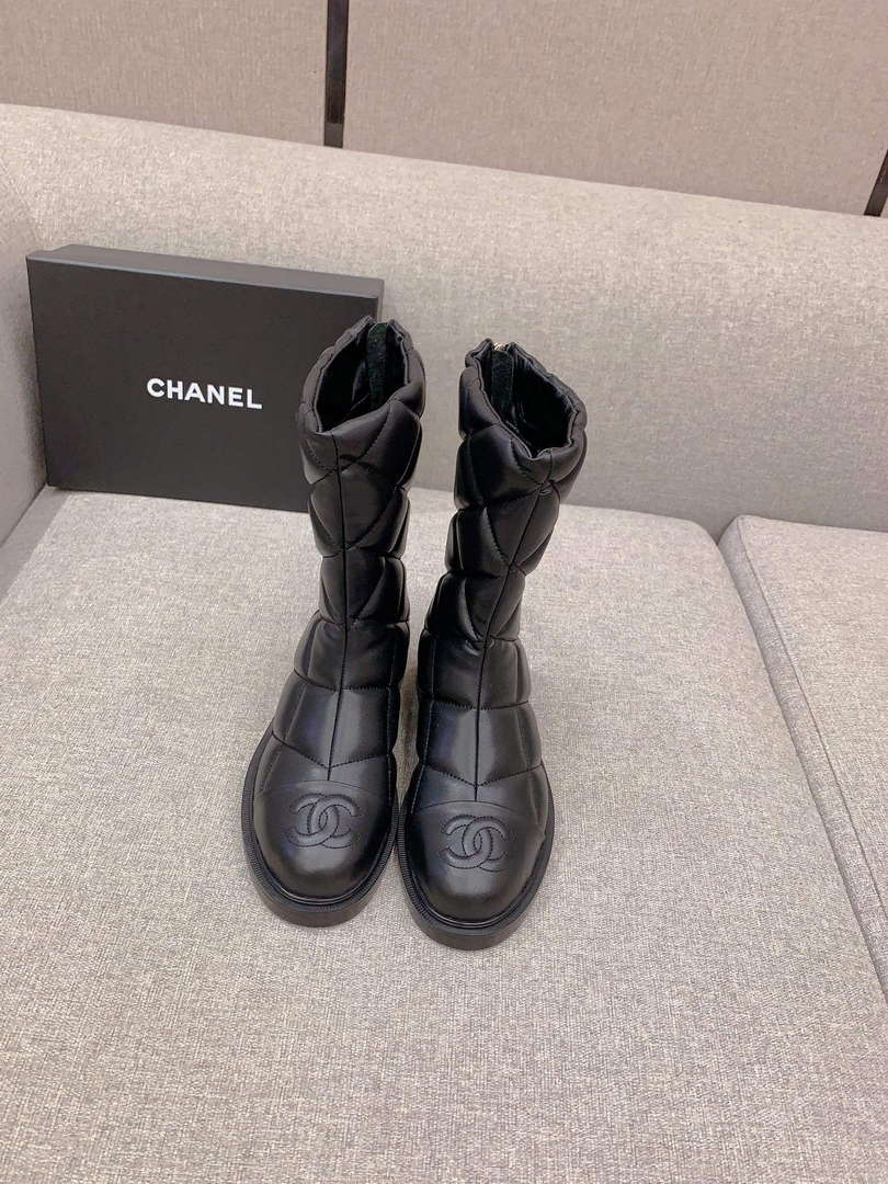 Chanel Women's Fashion Shoes Short Boots C92409
