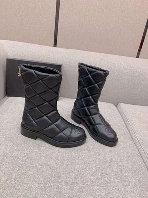 Chanel Women's Fashion Shoes Short Boots C92409 - US 4=Euro 35 - View 2