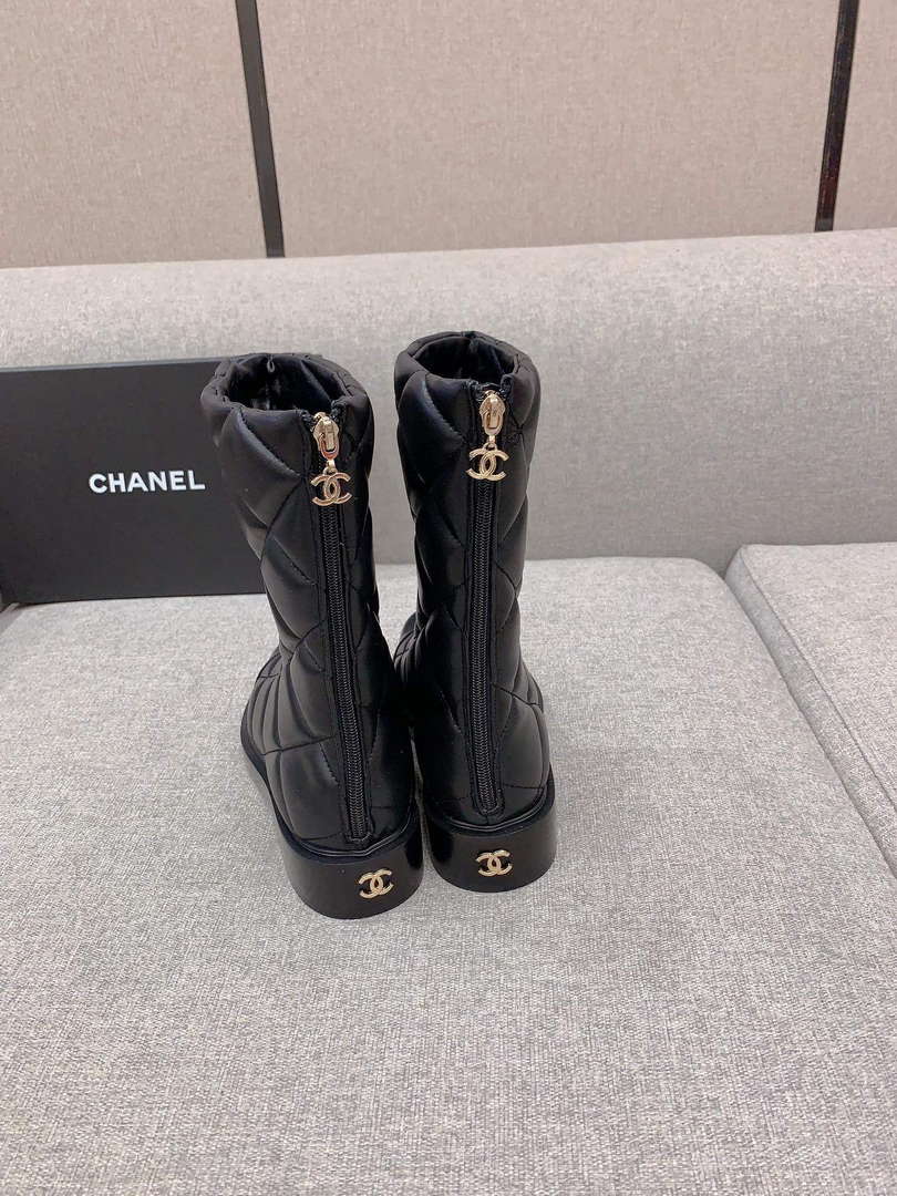 Chanel Women's Fashion Shoes Short Boots C92409