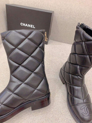 Chanel Women's Fashion Shoes Short Boots C92409 - US 4=Euro 35 - View 7