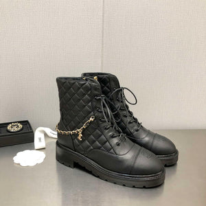 Chanel Women's Fashion Shoes Short Boots C925111 - US 4=Euro 35 - View 1