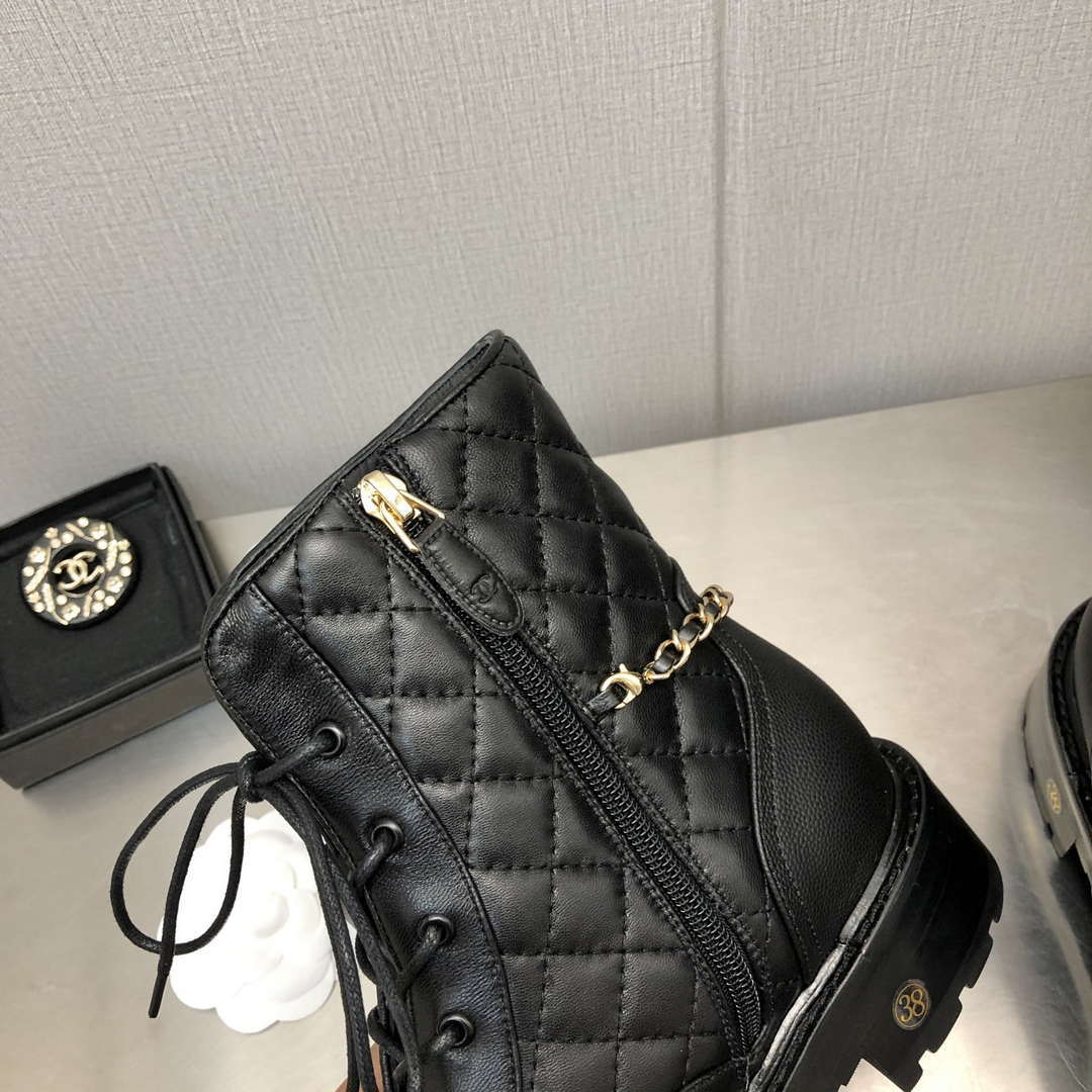 Chanel Women's Fashion Shoes Short Boots C925111 - US 4=Euro 35 - View 7
