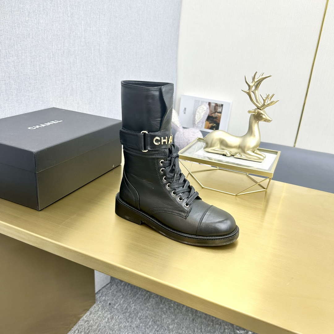 Chanel Women's Fashion Shoes Short Boots C925111 - US 4=Euro 35 - View 1