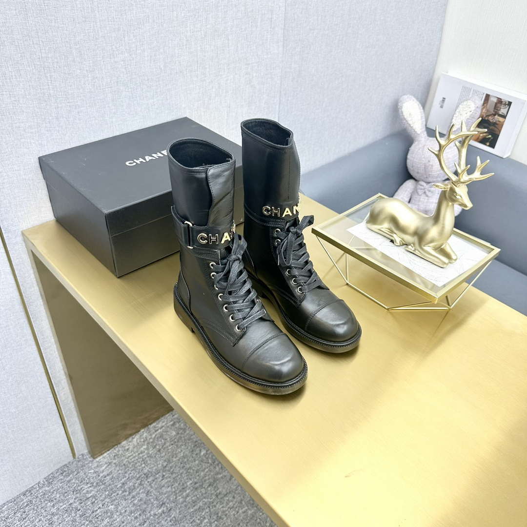 Chanel Women's Fashion Shoes Short Boots C925111 - US 4=Euro 35 - View 3