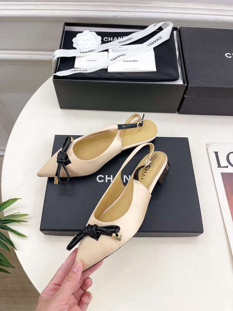 Chanel Women's Fashion Slingbacks Shoes C93480