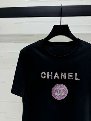 Chanel Women's Fashion T-shirt C81003 - S / White - View 12