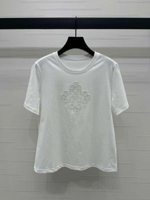 Chanel Women's Fashion T-shirt C81006 - S / White - View 1