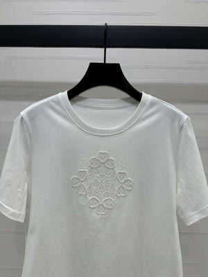 Chanel Women's Fashion T-shirt C81006 - S / White - View 4