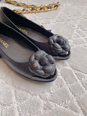 Chanel Women's G31318 Camellia shoes Lambskin  CC91008 - Euro 35=US 4 - View 5