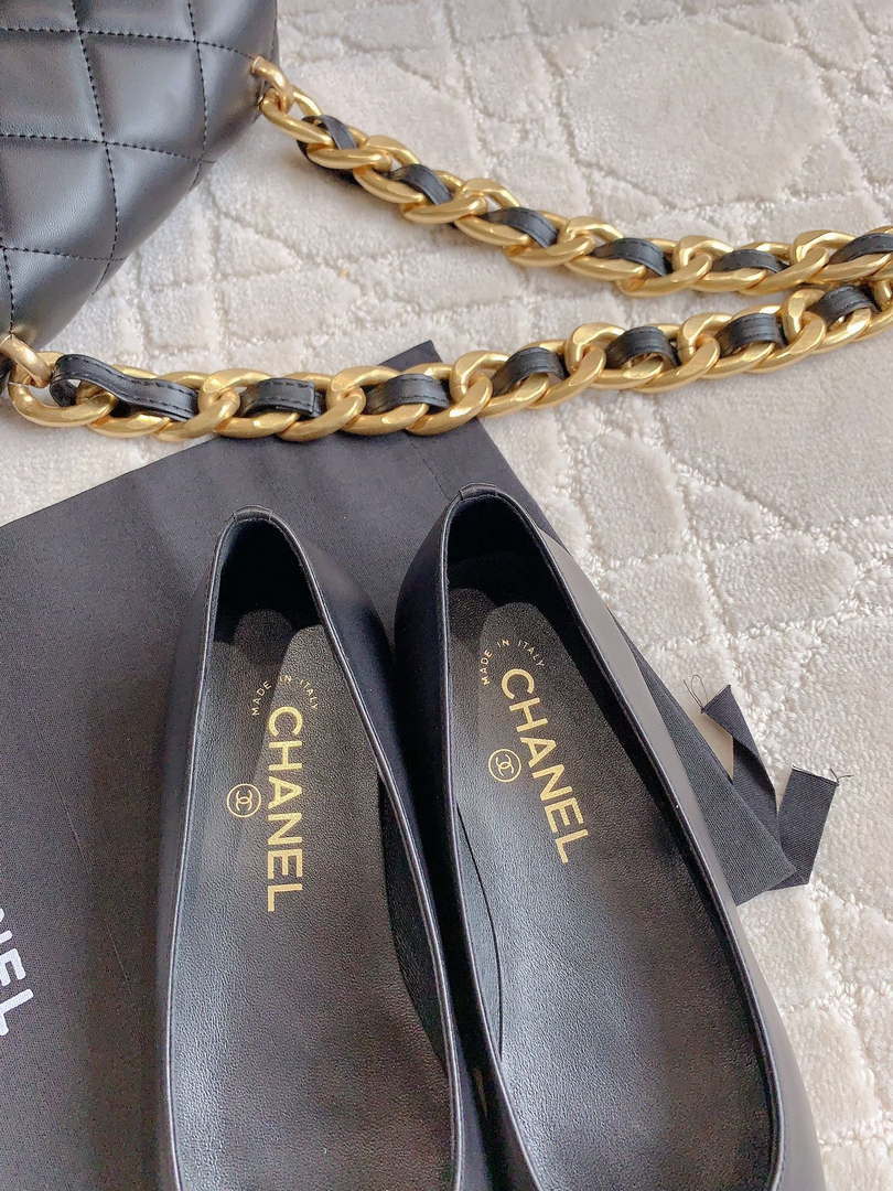 Chanel Women's G31318 Camellia shoes Lambskin  CC91008